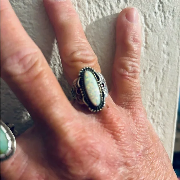 Native American opal ring - Picture 3 of 5